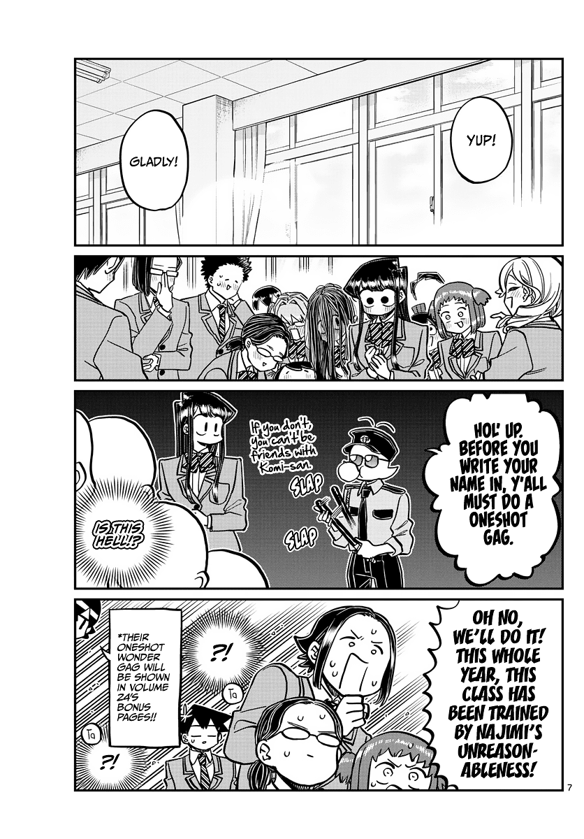 Komi-san wa Komyushou Desu Chapter 323 7